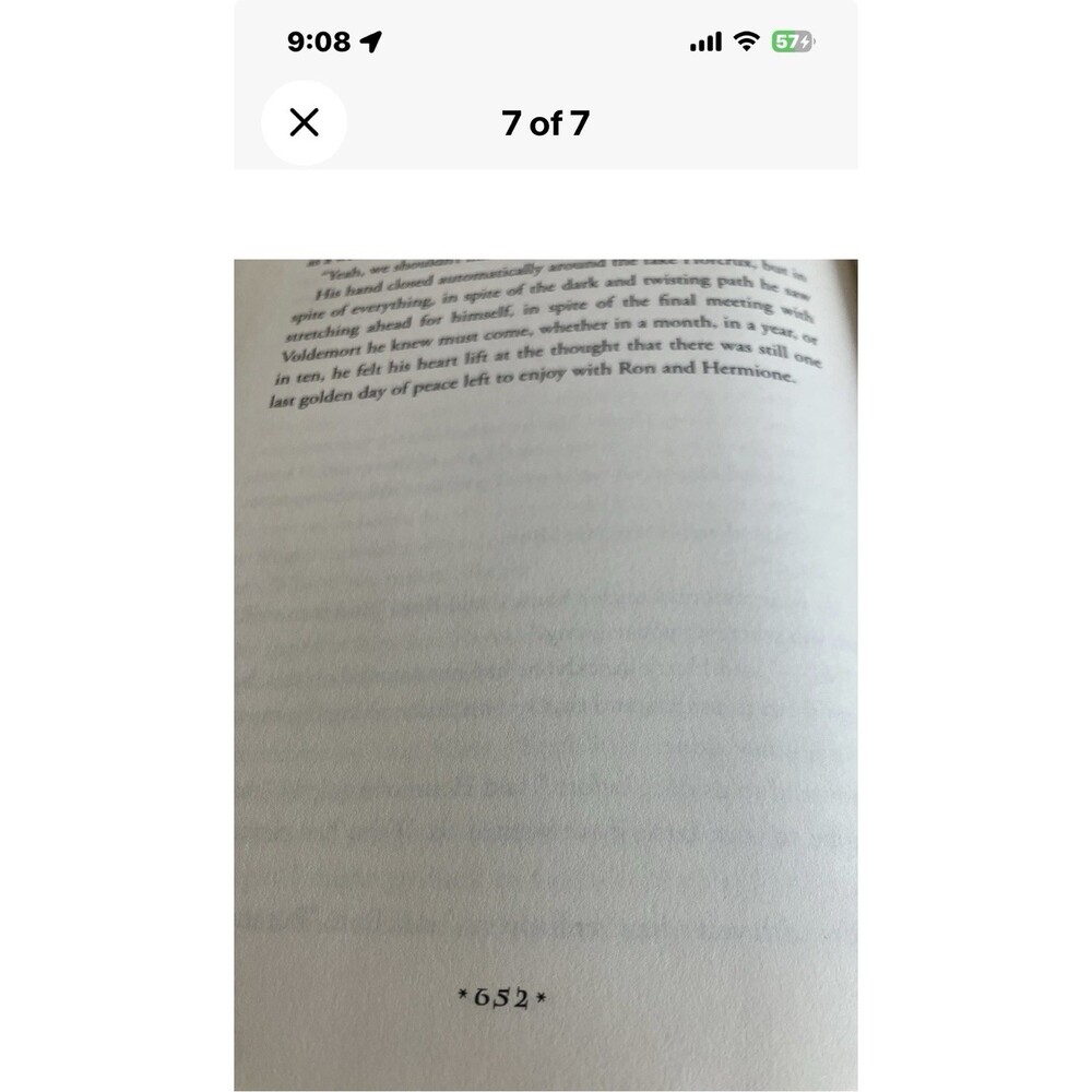 *RARE w/Errors* 1st Edition Harry Potter and the Half Blood Prince Hardcover - Picture 15 of 15